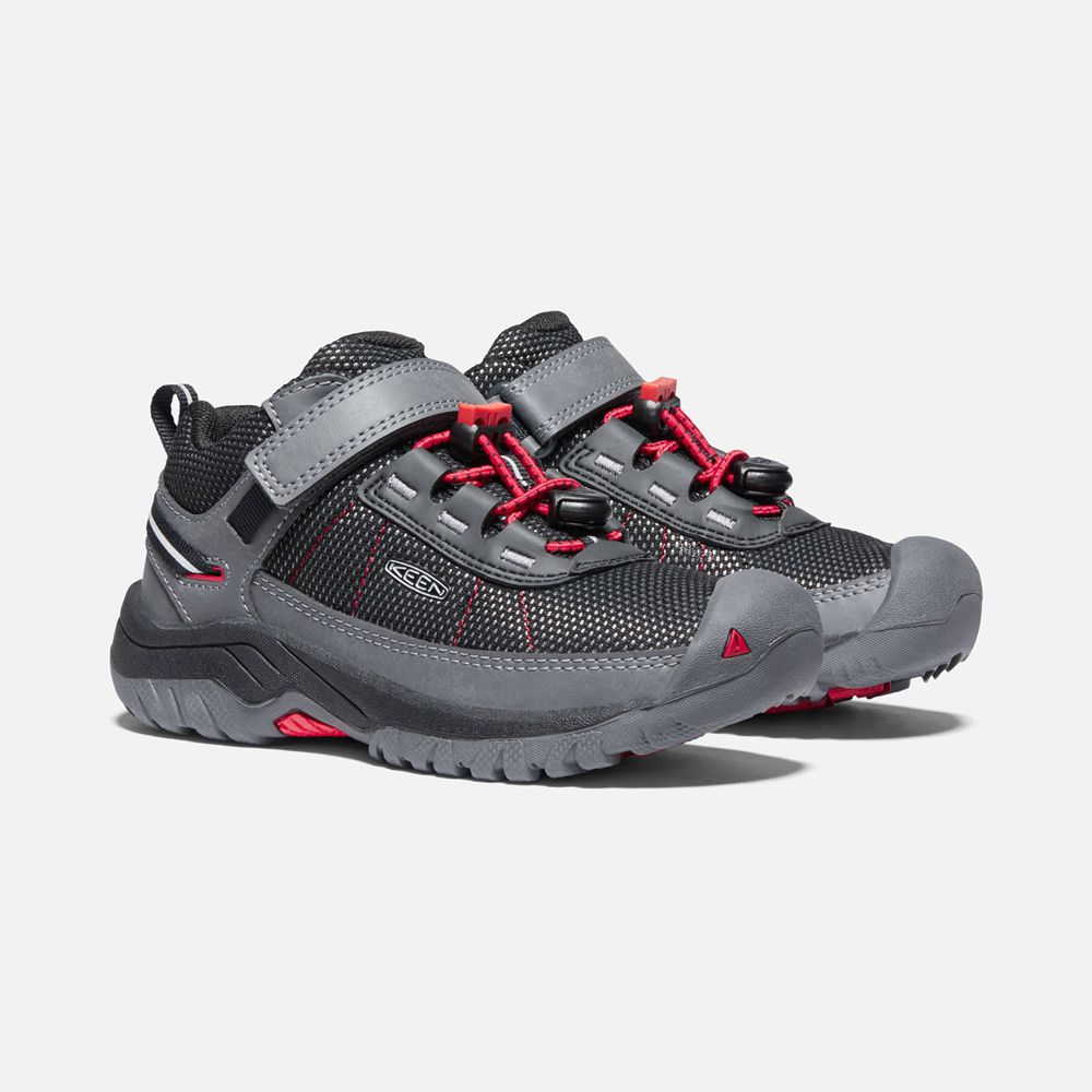 Zapatillas Keen Mexico Grises/Rojos - Niños Targhee Sport Vent Shoes - CH7394850